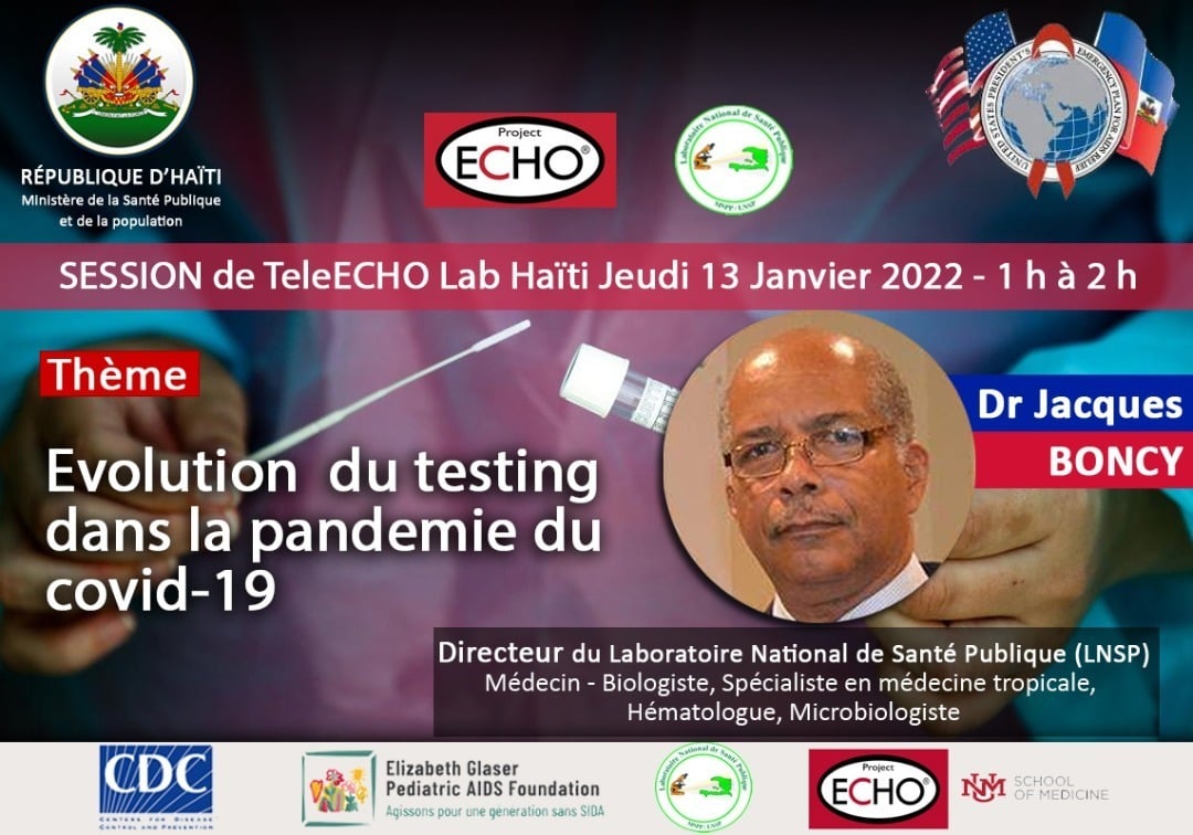 Rôle du LNSP dans la lutte contre le Covid en Haïti